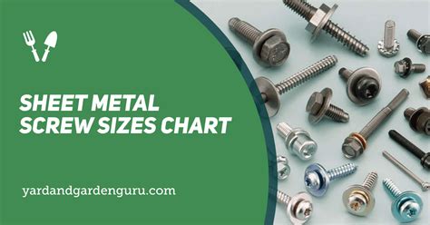 10 sheet metal screw dimensions|sheet metal screw chart.